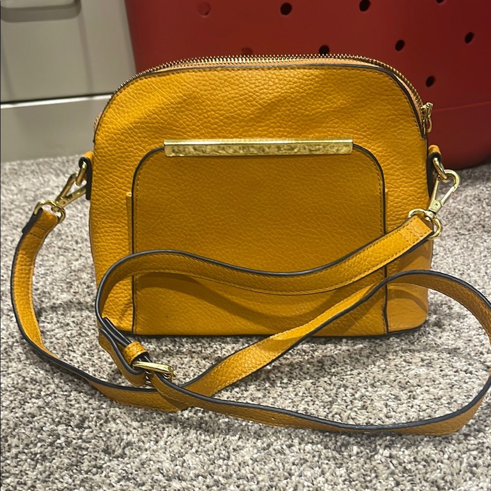 Yellow Crossbody Bag